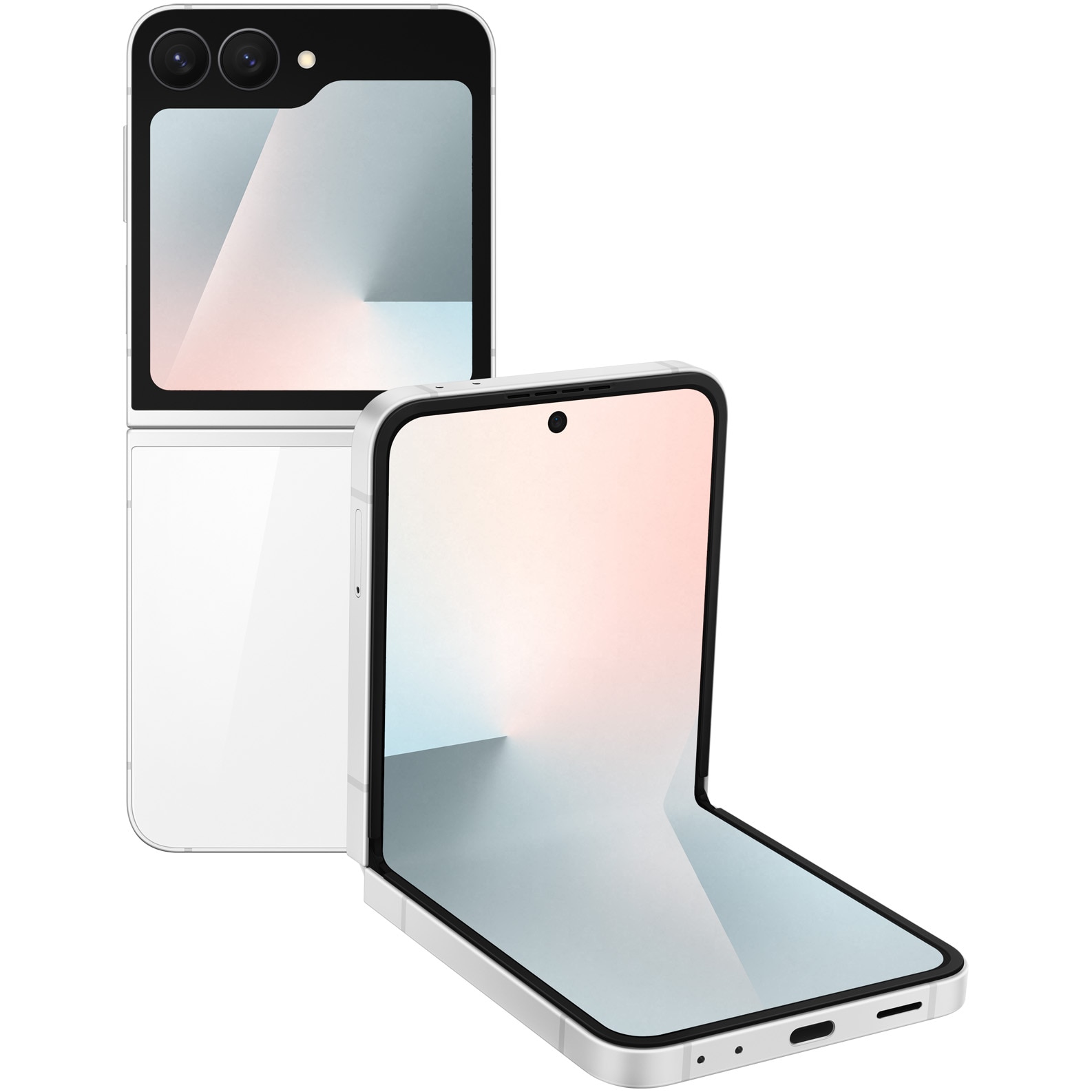 Telefon mobil Samsung Galaxy Z Flip7 FE, 8GB RAM, 256GB, 5G, White