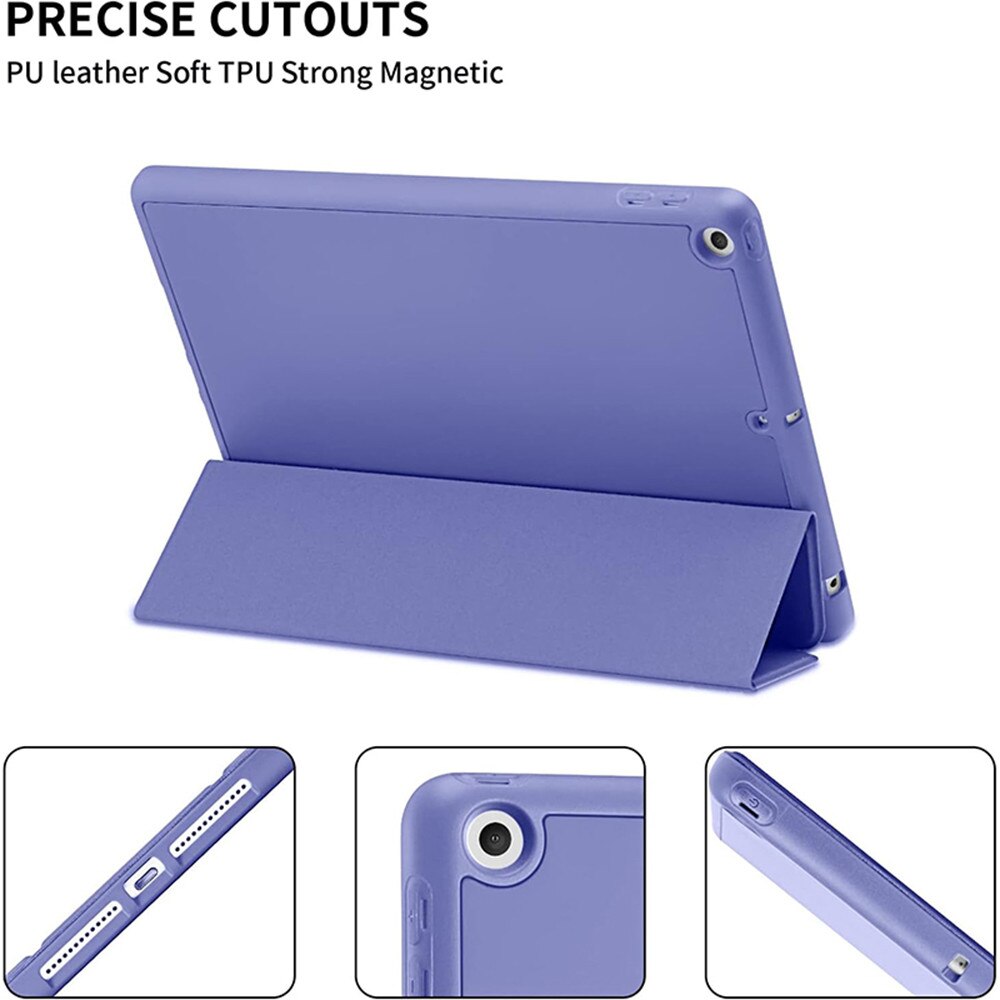 Husa tableta, Kosiil®, pentru iPad Air 3, iPad Pro, 10.2/10.5', cu suport pentru creion, protectie completa, mov