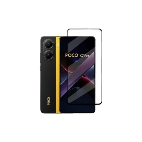Folie pentru Xiaomi Poco X7 Pro, SKYDDAR INNOVATION, Sticla Securizata, Ultra HD, Protectie 111D, Montare Simpla, set cu sticker, Transparent