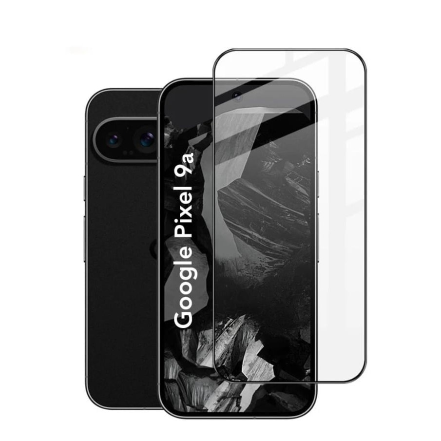 Folie pentru Google Pixel 9a, SKYDDAR INNOVATION, Sticla Securizata, Ultra HD, Protectie 111D, Montare Simpla, set cu sticker, Transparent