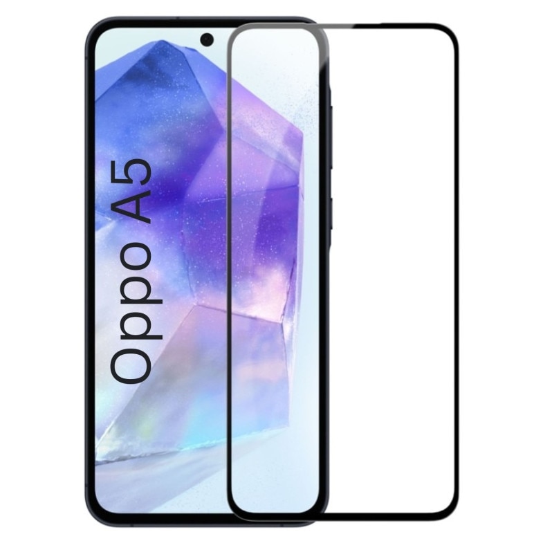Folie pentru Oppo A5 4G, SKYDDAR INNOVATION, Sticla Securizata, Ultra HD, Protectie 111D, Montare Simpla, set cu sticker, Transparent