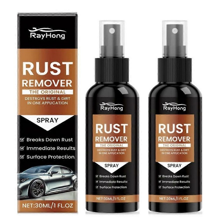 Spray de indepartare a ruginii Nexa, Rayhong, set 2 bucati, pentru metal