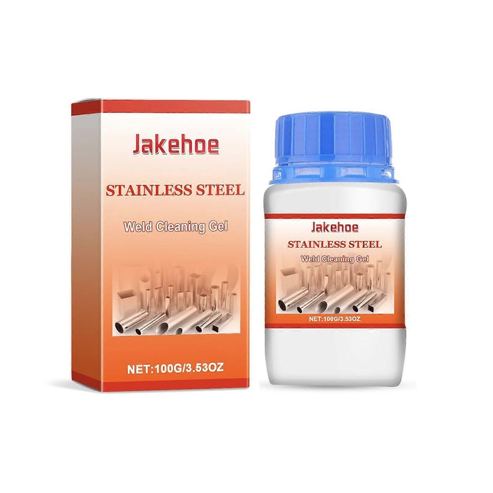 Hegesztési tisztító gél, 100g, rozsdamentes acélhoz, hatékony, nem mérgező