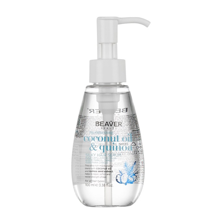 Ser de par cu ulei de cocos si quinoa Beaver 100 ml