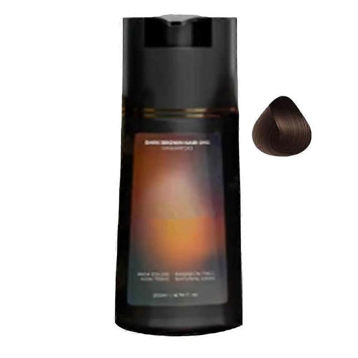 Sampon colorant pentru par, 200ml, maro