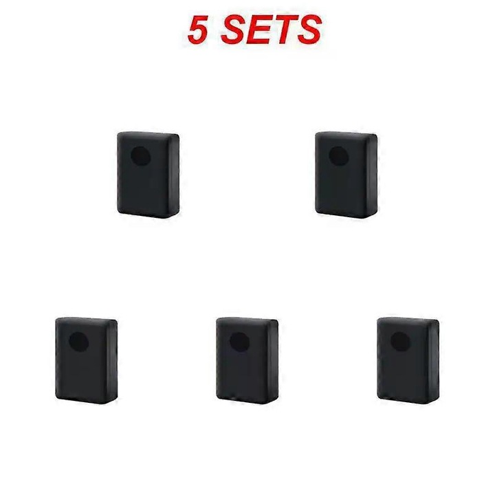 GSM kétirányú audio eszköz, fekete, 4.3x3.2x1.4cm, 5 darabos készlet