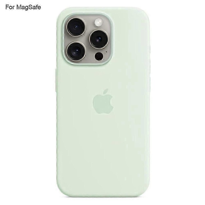 Husa telefon pentru iPhone 15 Pro, protectie din silicon, multicolor, 1 set