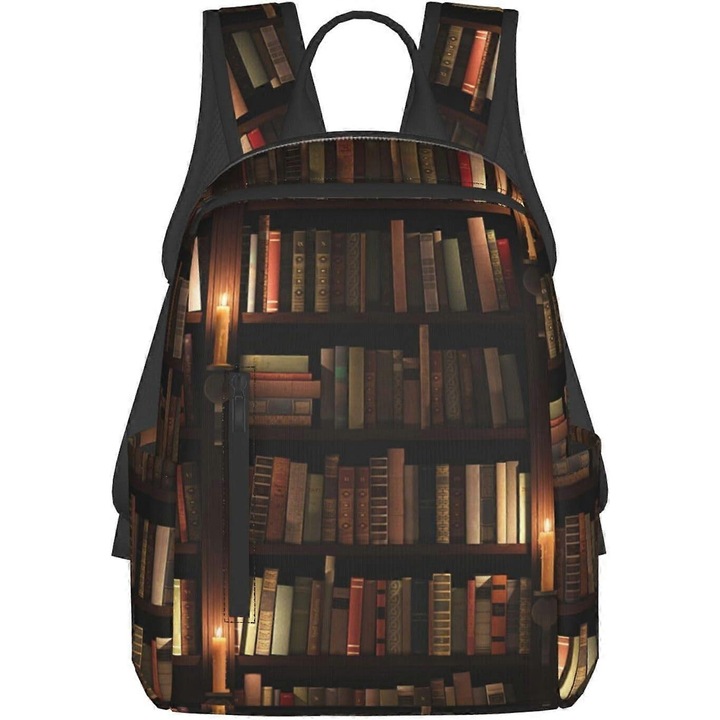 Laptop hátizsák, 14.7 hüvelyk, elegáns kivitel, többszínű, 1 fő rekesz, 2 oldalsó zseb