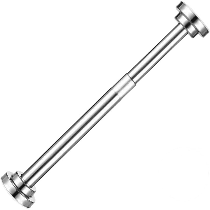 Tija pentru rufe, inox, ajustabil 40-70cm, multifunctional, pentru pereti, usi