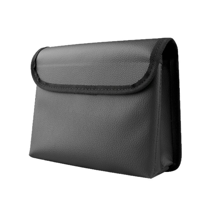 Set de 2 cosuri de gunoi auto, din piele magnetica, impermeabile si rezistente la scurgeri, universale pentru SUV-uri si camioane