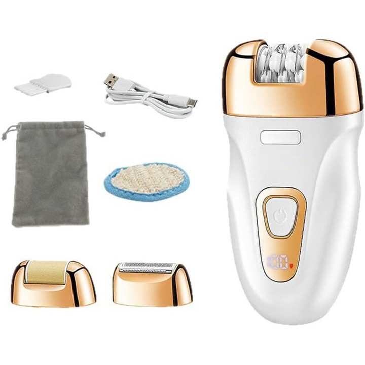 Дамски самобръсначки, Дамски тример за бикини зона, Дамски електрически самобръсначки 3 в 1, Акумулаторен тример за коса, Безжична самобръсначка