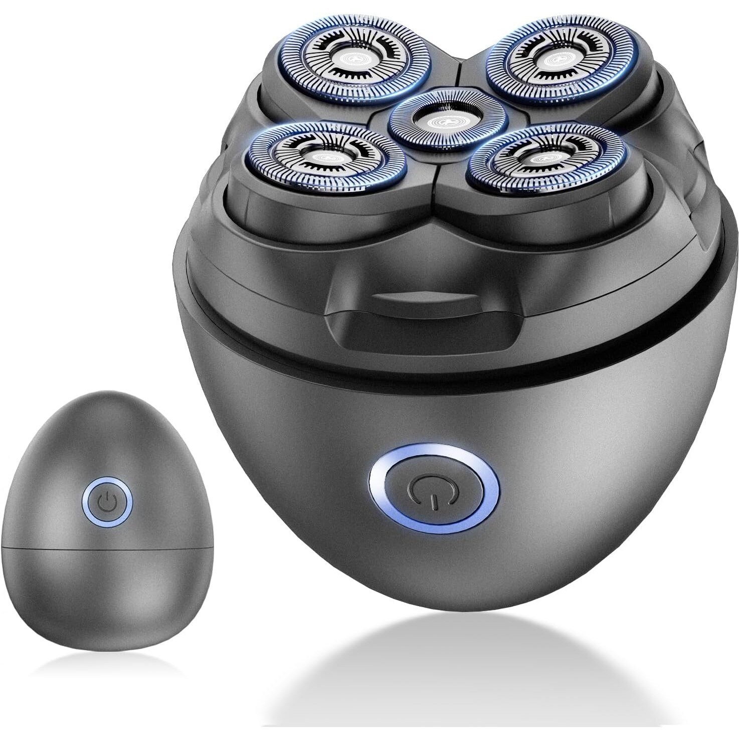Aparat de ras electric pentru barbati, 5D cu cap flotant, design ...