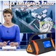 Преносимо аварийно радио с батерия 6000mAh, зарядно за телефон, LED фенерче, SOS аларма, за дейности на открито