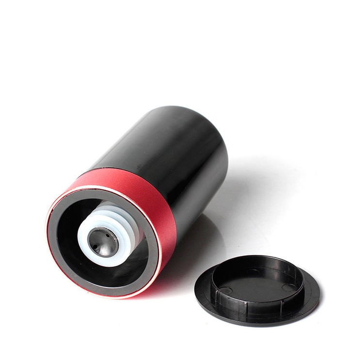 Set 2 dopuri de vacuum pentru sticle de vin, reutilizabile, rosu, accesorii de bucatarie