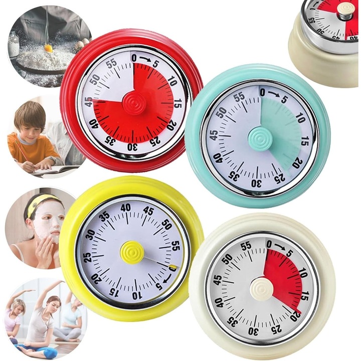 Хронометър, 4 бр, Многоцветен