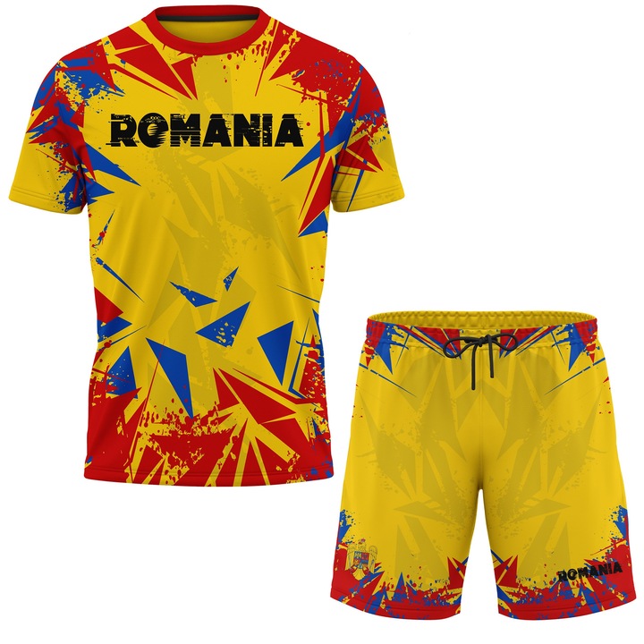 Echipament sportiv copii romania, multicolor, Multicolor