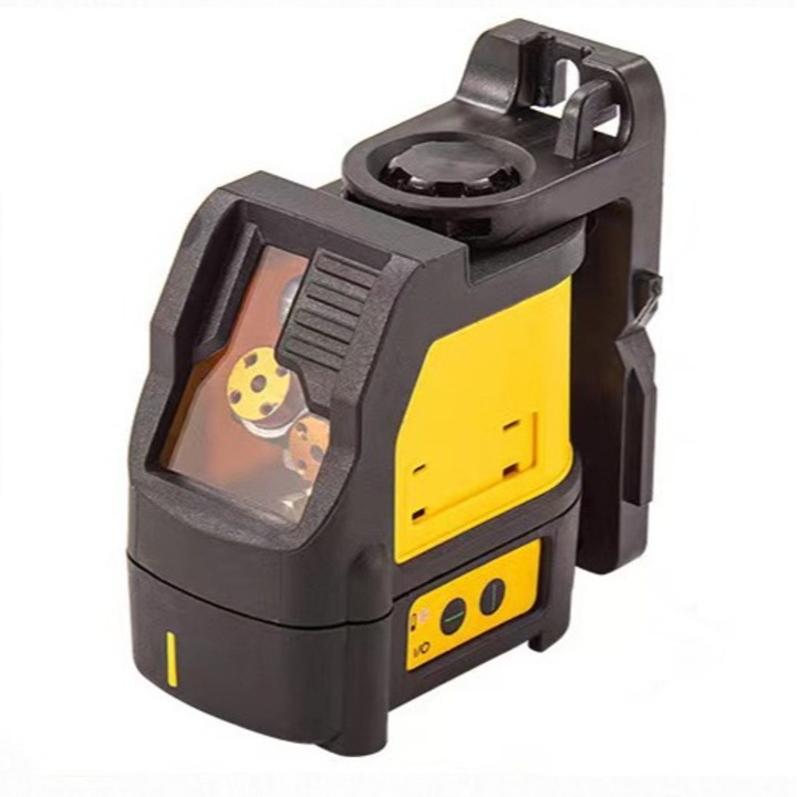 Laser de nivelare DEWALT DW088LR, rosu, cu acumulator 12V, rezistent la apa IP65, cu suport magnetic
