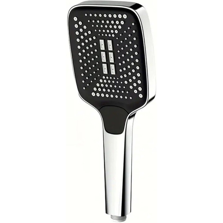 Dus cu presiune mare, 4 moduri ajustabile, economisire apa, argintiu