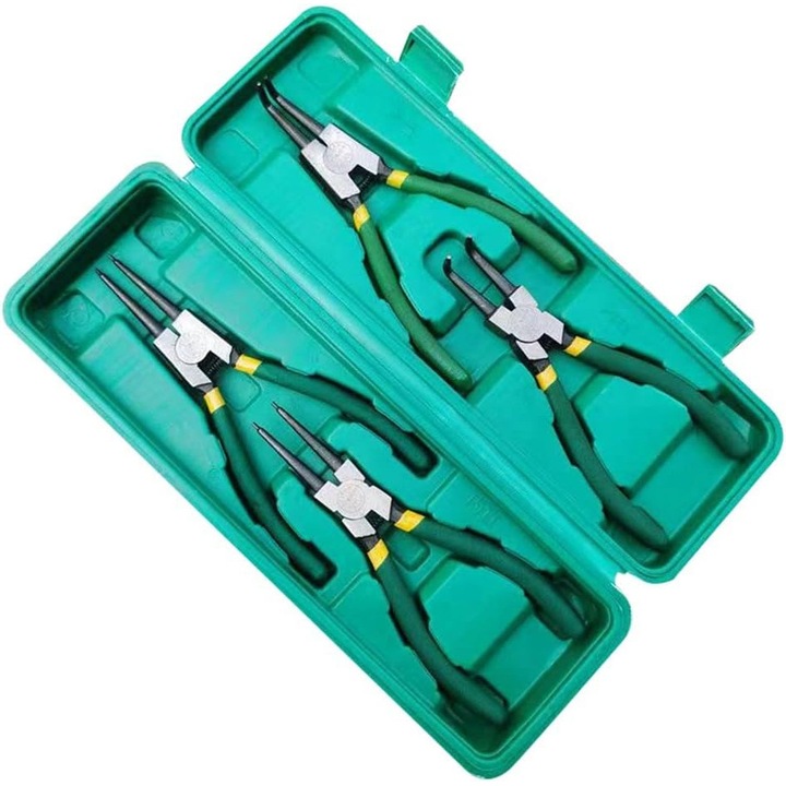 Set clesti multifunctionali, 7 inch, multifunctionali, set, pentru eliminarea inelelor de retinere