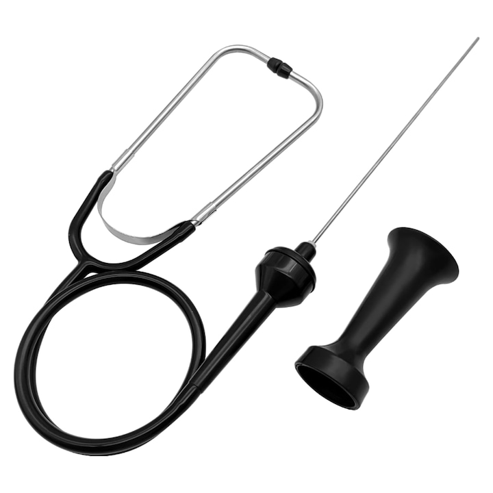 Stethoscop mecanic pentru diagnosticare motor, testare zgomote, inox, durabil