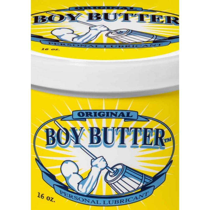 BOY BUTTER Оригинален лубрикантен крем 480 мл, силиконово-растителна основа, без латекс