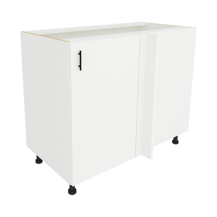 Benita 1 ajtós Alsó konyhaszekrény Fehér 98x50x80 cm N