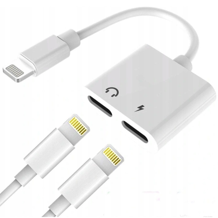 X-PART 1x2 Lighting AV audio adapter, iPhone készülékhez