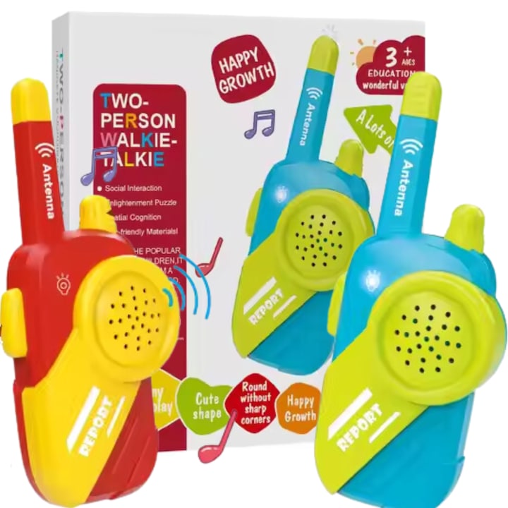 X-PART Walkie-Talkie gyerekeknek, interaktív játék