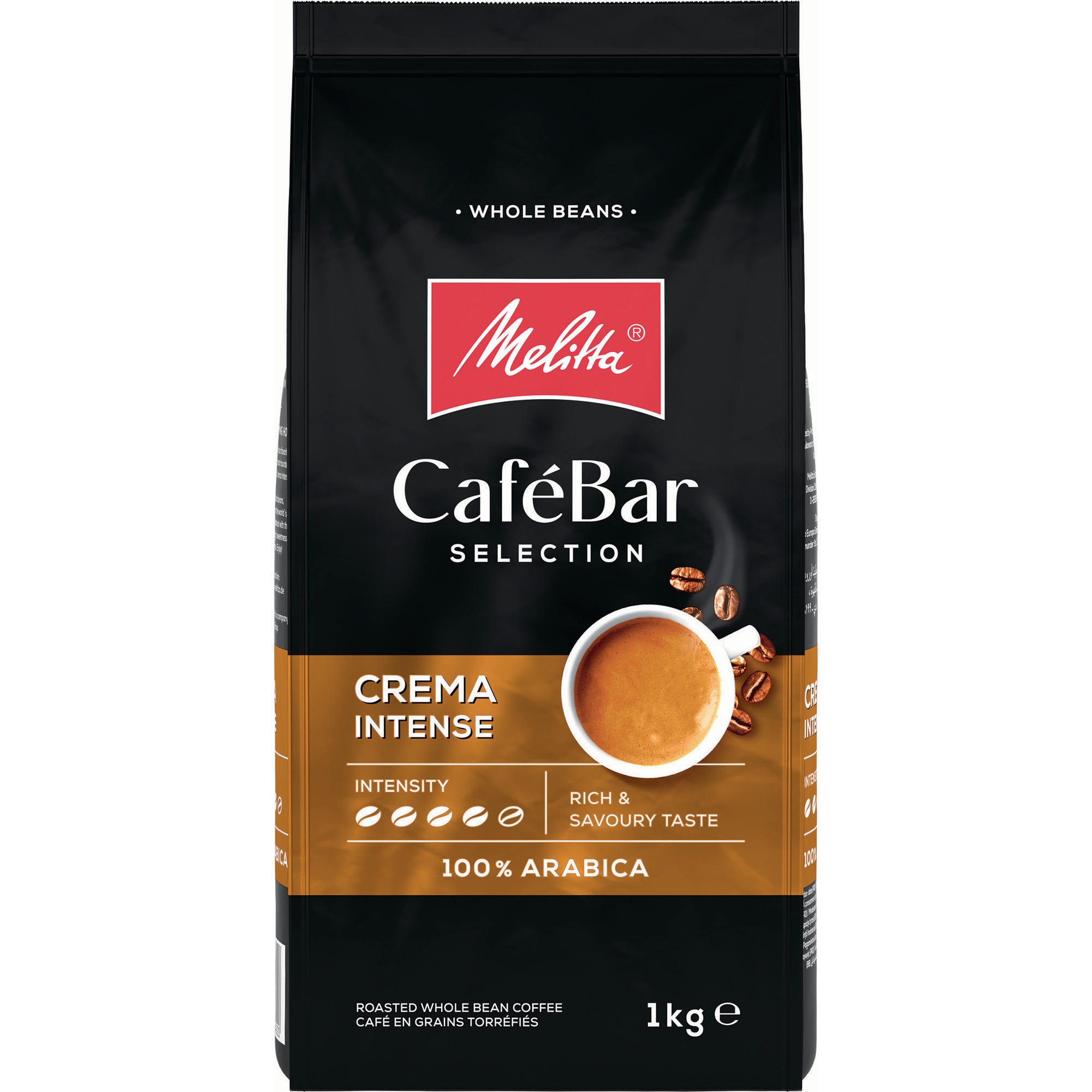 Cafea boabe, Melitta CafeBar, Selection, Crema Intense, 1 kg