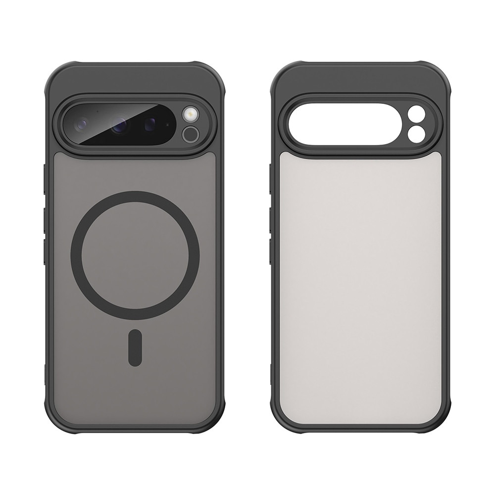 Husă pentru telefon, HaloFrost II, Black, compatibilă MagSafe, protecție avansată, Google Pixel 9 Pro