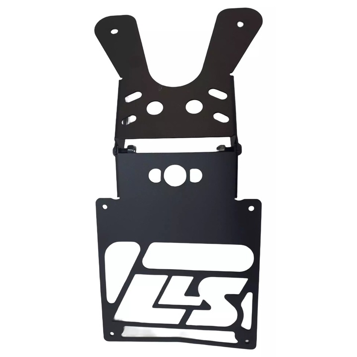 LLS Racing rendszámtábla tartó – Kompatibilis Kawasaki ZX-6R / Z750 / Z750S / Z1000 (2003–2006), fekete