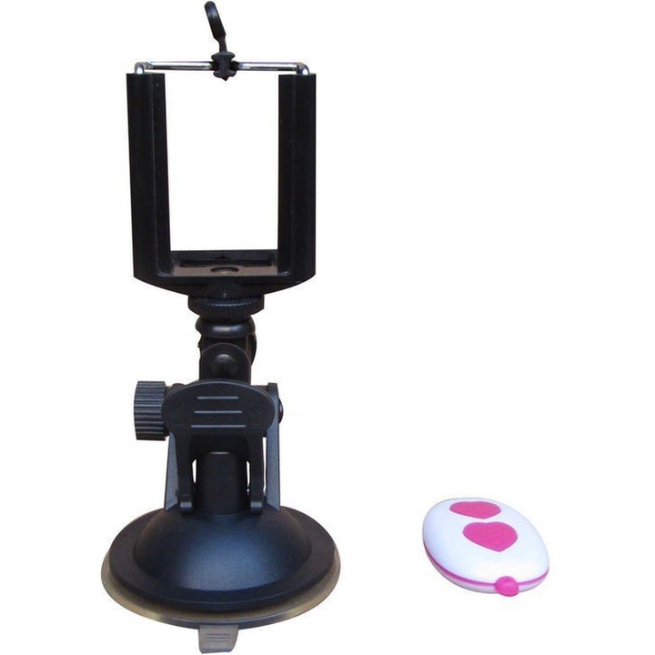 Стойка за мобилен телефон Eroticon за секс машина – Включва дистанционно управление – Аксесоар за секс машина Eroticon