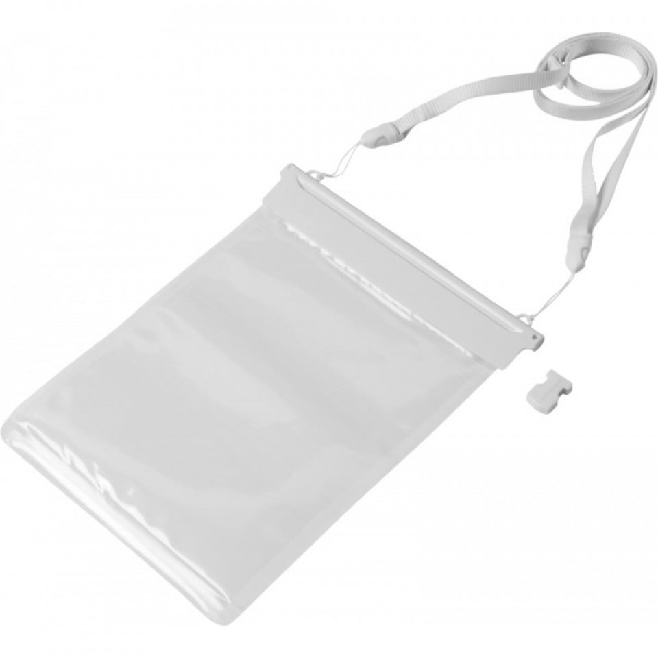 Husa tableta universala 7 8 inch, impermeabila, cu dimensiuni maxime de 254 mm 185 mm de culoare alba