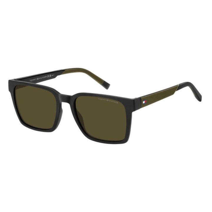Ochelari de Soare Barbati, Tommy Hilfiger TH 2143_S, Policarbonat, Categoria 3, UV400, Protectie 100% UV