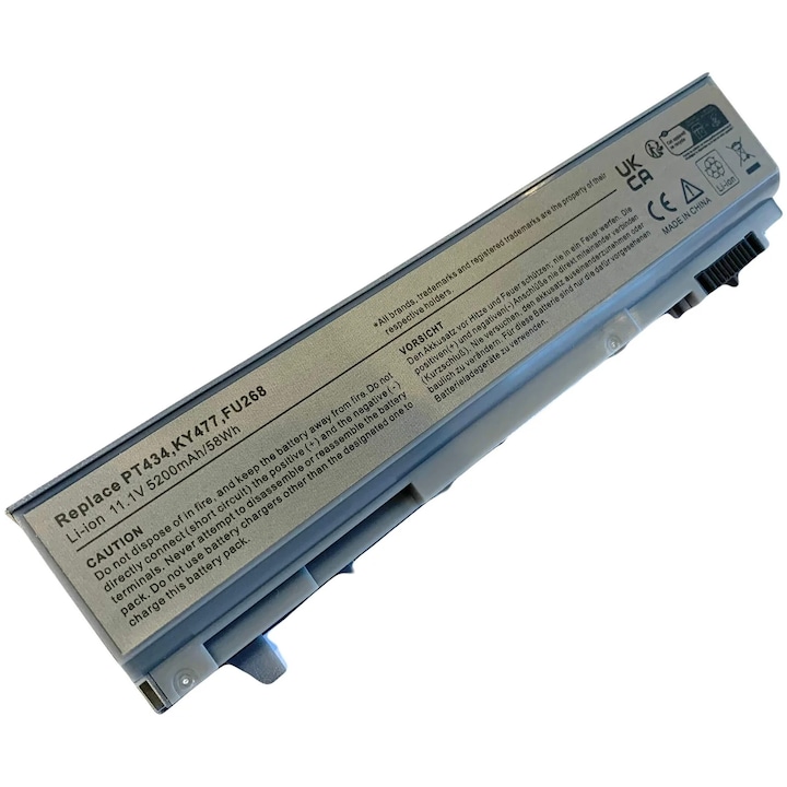 Akkumulátor Dell készülékhez kompatibilis Latitude E6400 E6500 E8400 M2400