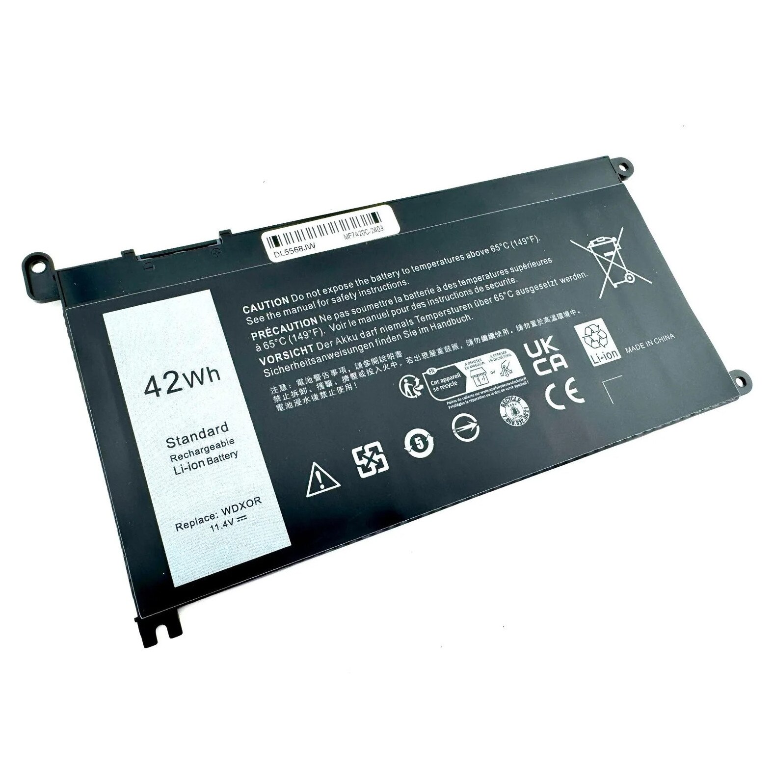 Akku Für Asus Laptop – Kompatibel Mit X551, X451, D550 Serie, 11.25V/2200mAh