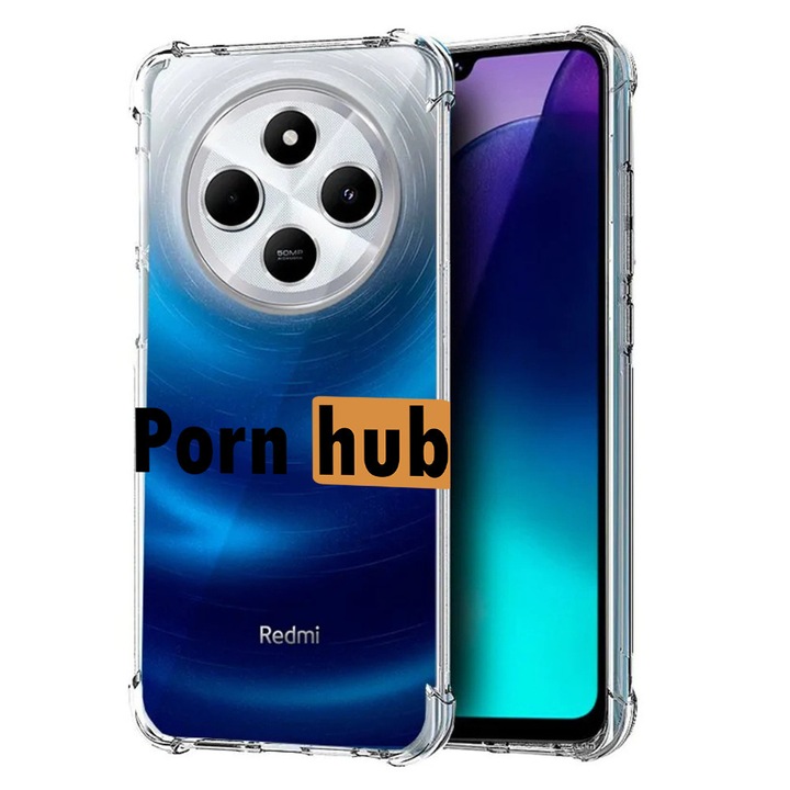 BestCase Anti Shock 1.5MM telefontok, kompatibilis modell Xiaomi Redmi 14C / Redmi 4A / Poco C75, Porn Hub, Air Cushion Technology, 1913374 AS 1882