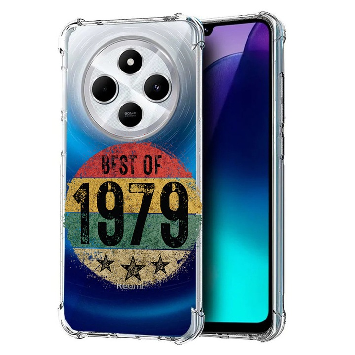 BestCase Anti Shock 1.5MM telefontok, kompatibilis modell Xiaomi Redmi 14C / Redmi 4A / Poco C75, Best Of 1979, Air Cushion Technology, 1913374 AS 1912