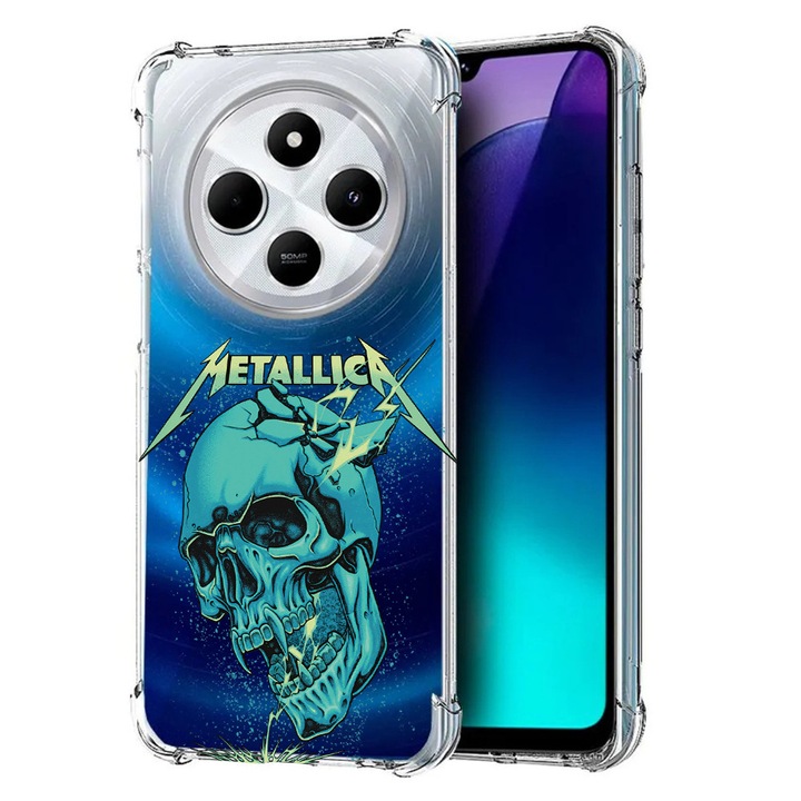 BestCase Anti Shock 1.5MM telefontok, kompatibilis modell Xiaomi Redmi 14C / Redmi 4A / Poco C75, Tagila Metallica, Air Cushion Technology, 1913374 AS 1890