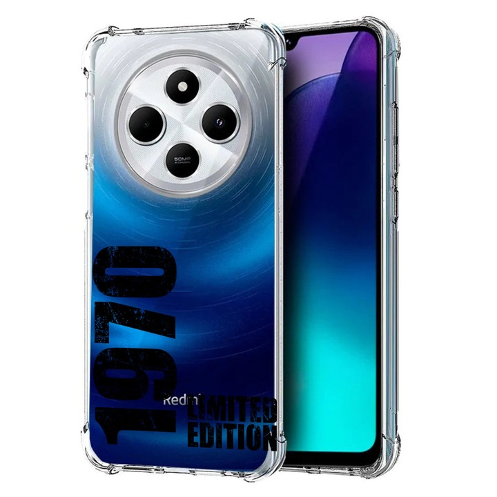 BestCase Anti Shock 1.5MM telefontok, kompatibilis modell Xiaomi Redmi 14C / Redmi 4A / Poco C75, Limited Edition 1970, Air Cushion Technology, 1913374 AS 1945