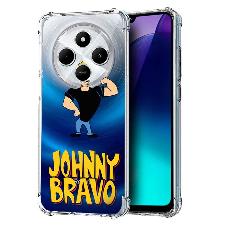 BestCase® Husa pentru Xiaomi Redmi 14C / Redmi 4A / Poco C75, Anti Shock 1.5MM, Johnny Bravo, Protectie camera si ecran, 1913374 AS 1868