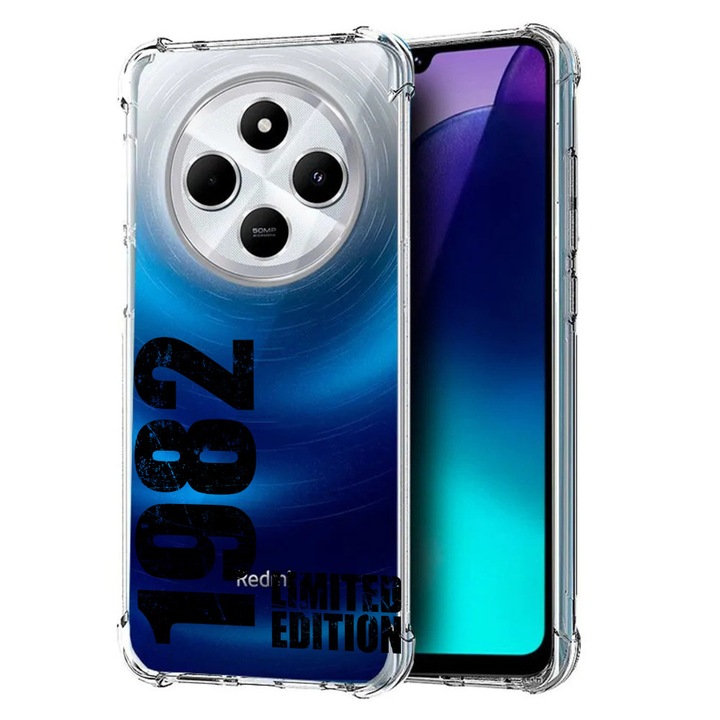 BestCase® Husa pentru Xiaomi Redmi 14C / Redmi 4A / Poco C75, Anti Shock 1.5MM, Limited Edition 1982, Protectie camera si ecran, 1913374 AS 1957