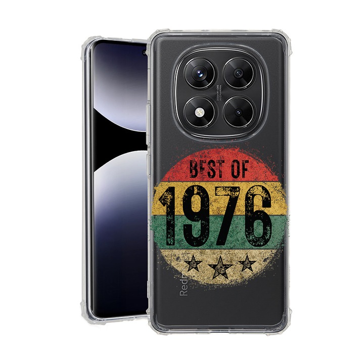 BestCase® Husa Anti Shock pentru Xiaomi Redmi Note 14 Pro 4G, Best Of 1976, 1997764 AS 1909
