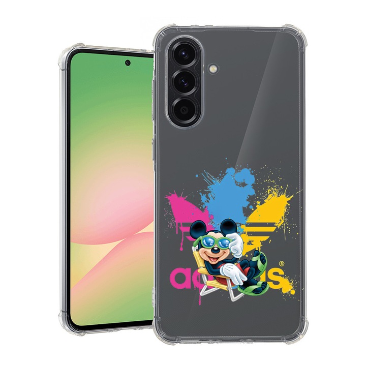 BestCase® Husa pentru Samsung Galaxy A55, Anti Shock 1.5MM, Mouse Life, Protectie camera si ecran, 1745010 AS 1838