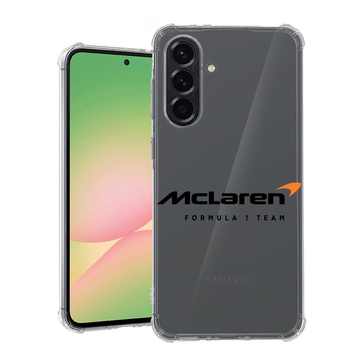 Силиконов калъф BestCase за Samsung Galaxy A13 5G, McLaren, Air-Cushion Technology, 1.5MM Anti Shock, 1118466 AS 1876