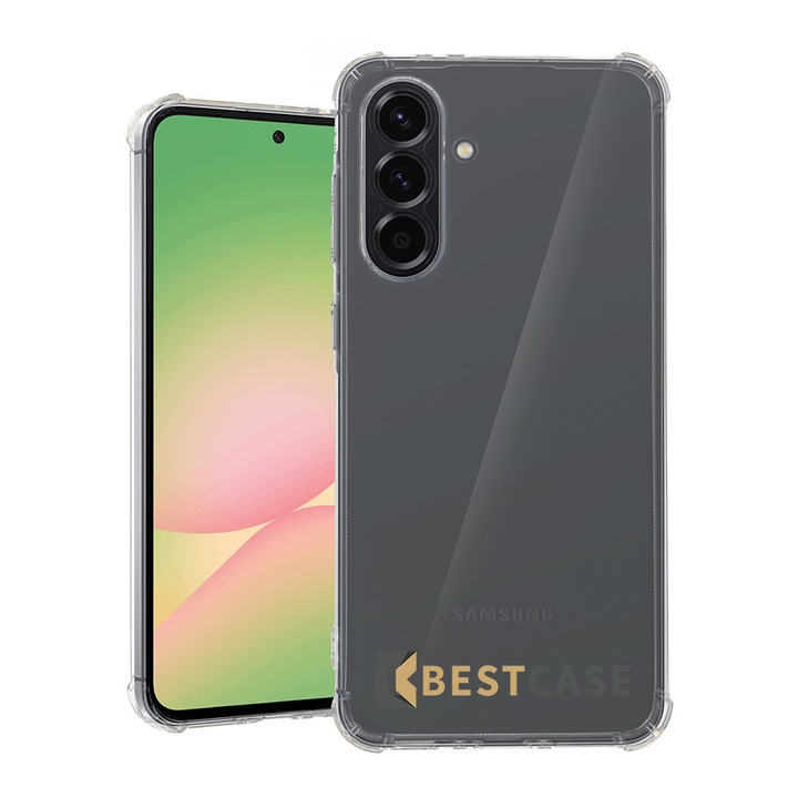 Husa Original BestCase® pentru Samsung Galaxy A55, Anti Shock 1.5MM, Protectie camera si ecran, 1745010 AS 2008