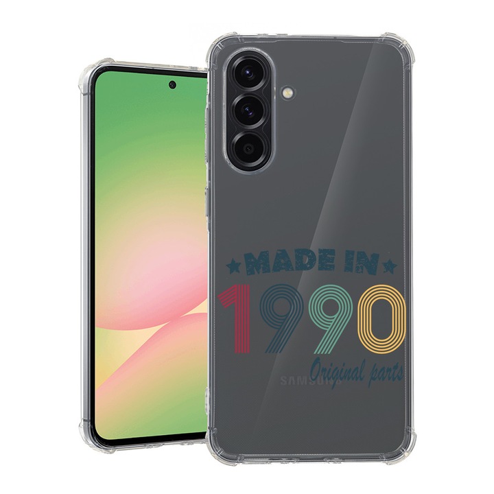 BestCase® Husa pentru Samsung Galaxy A55, Anti Shock 1.5MM, Original Parts - Made In 1990, Protectie camera si ecran, 1745010 AS 2007