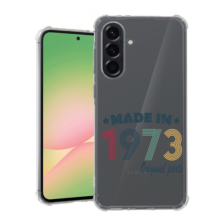 BestCase® Husa pentru Samsung Galaxy A55, Anti Shock 1.5MM, Original Parts - Made In 1973, Protectie camera si ecran, 1745010 AS 1990