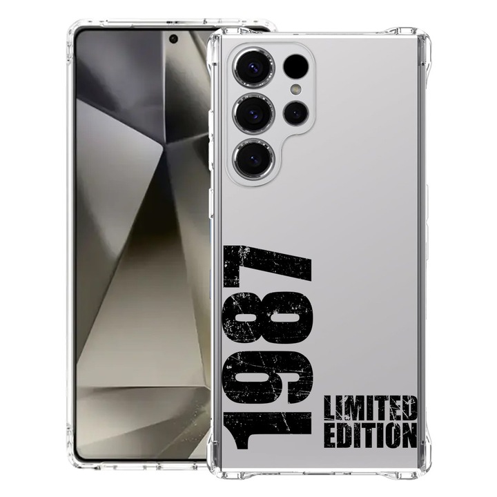 Силиконов калъф BestCase за Samsung Galaxy S22 Ultra, Limited Edition 1987, Air-Cushion Technology, 1.5MM Anti Shock, 1673027 AS 1962