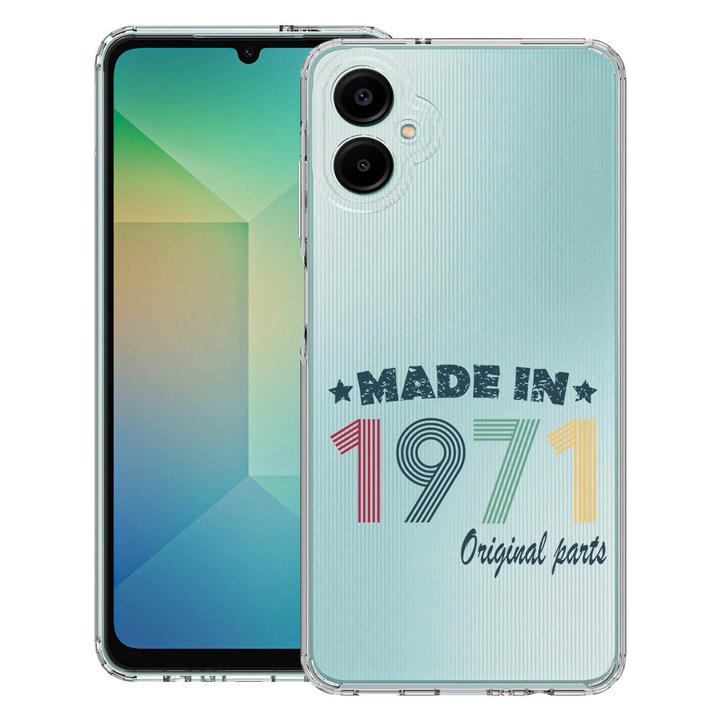 Силиконов калъф BestCase за Samsung Galaxy A05, Original Parts - Made In 1971, Air-Cushion Technology, 1.5MM Anti Shock, 1695377 AS 1988
